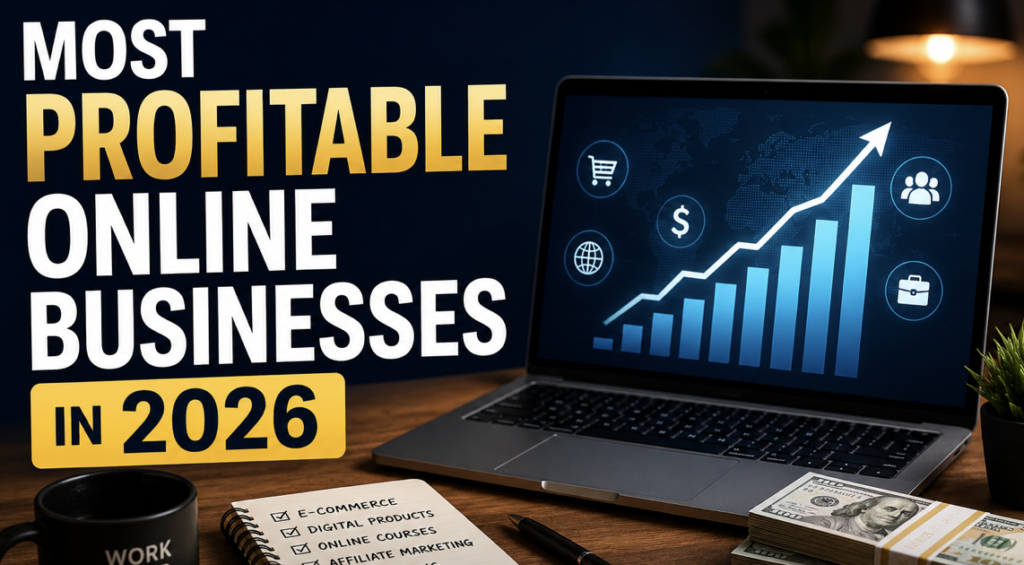 Most Profitable Online Businesses in 2026 Most Profitable Online Businesses in 2026