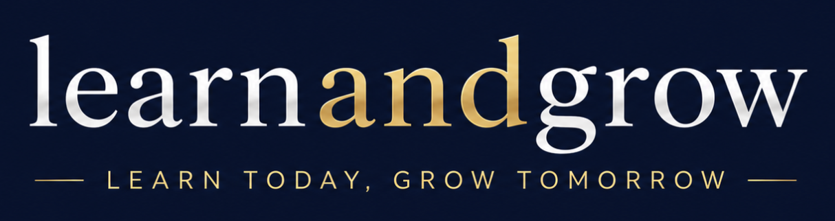 LearnAndGrow – Knowledge That Inspires Growth